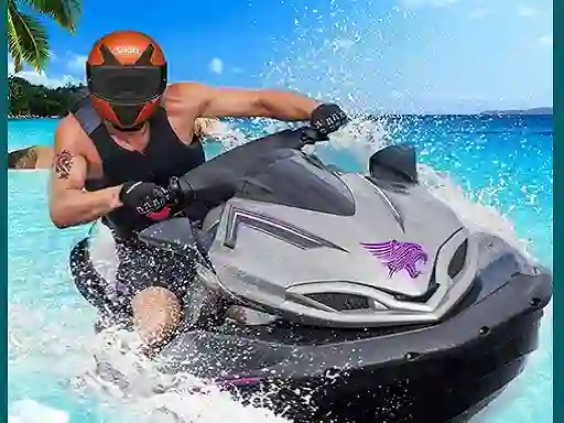Jetsky Power Boat Water Racing Stunts  — free online game