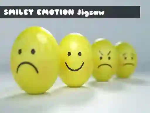 Smiley Emotion jigsaw  — free online game