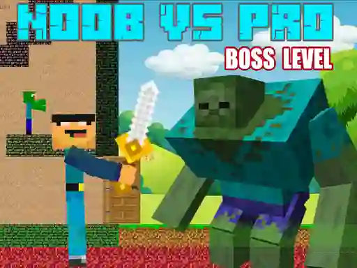 Noob vs Pro Boss Level — free online game