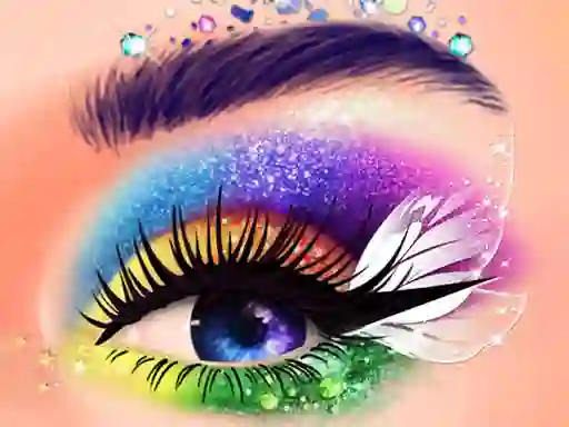 Гульня EyeArt Beauty Makeup Artist онлайн
