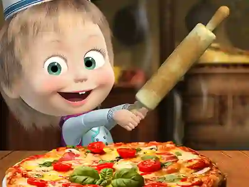 Masha And The Bear Pizzeria Game — free online game