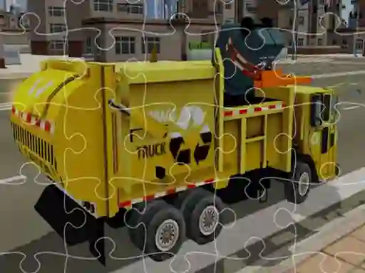 Garbage 3D Trucks — free online game