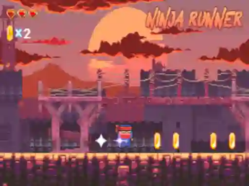 Cluiche Ninja Runner  ar líne