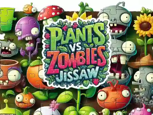 游戏Plants vs Zombies Jigsaw在线