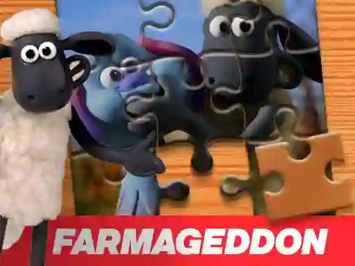 A Shaun the Sheep Movie Farmageddon Jigsaw Puzzle — free online game