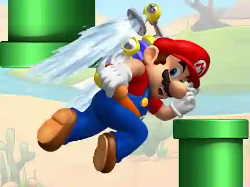 Super Flappy Mario — لعبة مجانية اون لاين