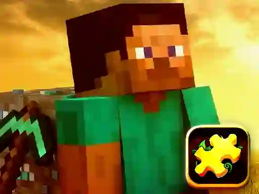 Minecraft Puzzle Time เกมออนไลน์