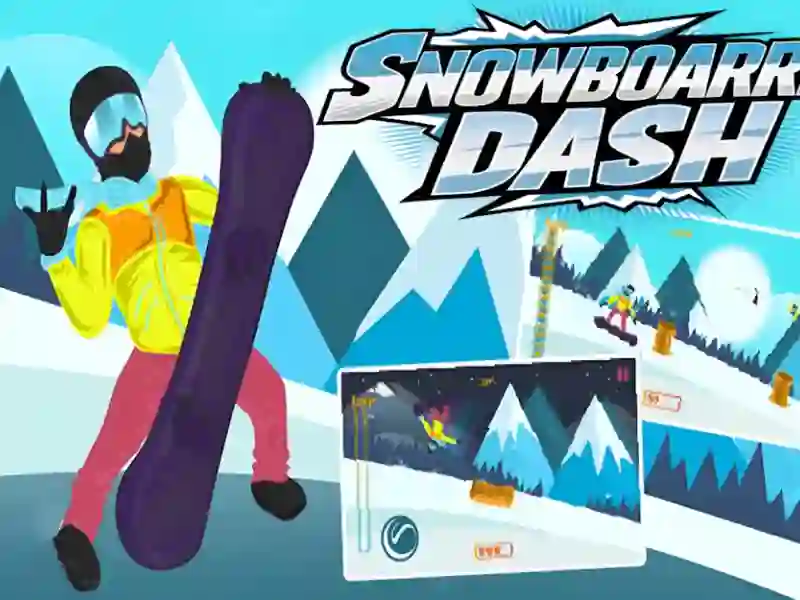 Snowboard Dash — free online game