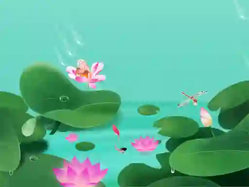 Igra Lotus Flowers Slide spletu