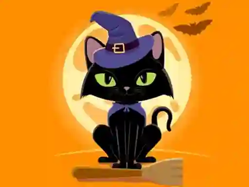 Grumpy Halloween Cats — free online game
