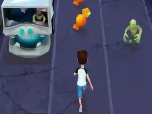 Jwèt Zombify 2d runner sou entènèt