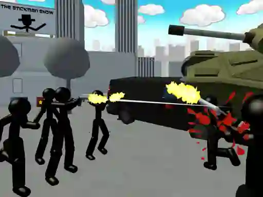 Stickman City Shooter — free online game