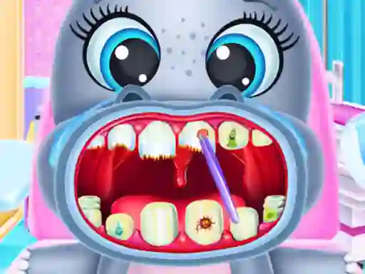 Baby Hippo Dental Care — free online game