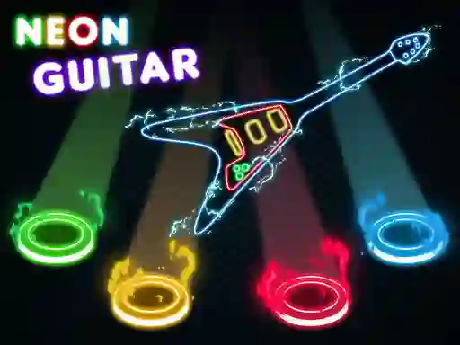 Neon Guitar — bezmaksas tiešsaistes spēle