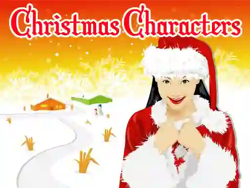 Christmas Character Slide — free online game