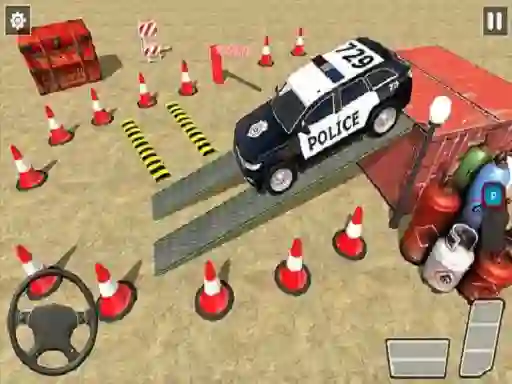 Jeu Modern Police Car Parking Sim 2022 en ligne
