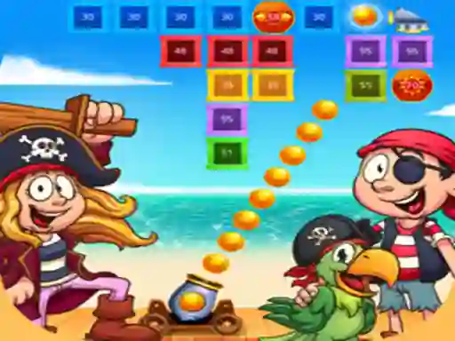 Pirate Bricks Breaker — free online game