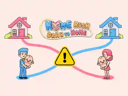 Home Rush Draw to Home — free online game