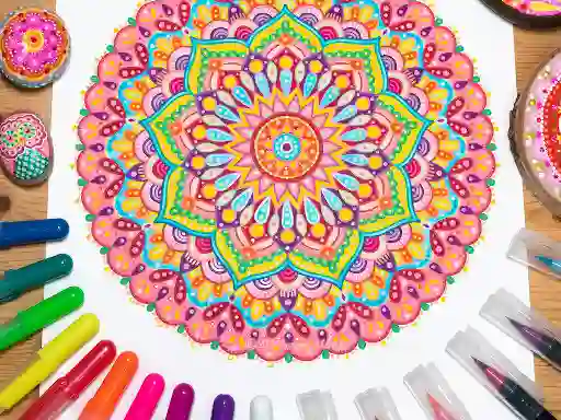 Mandala Pages — free online game