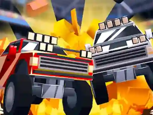 Игра Blocky Driver Cars Demolition онлајн