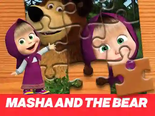 Masha and the Bear Jigsaw Puzzle — free online game
