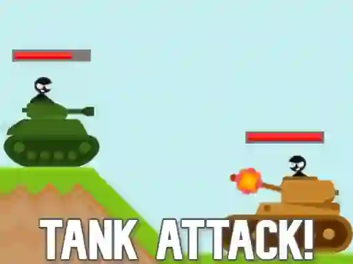 Stickman Tanks  — bezplatná online hra