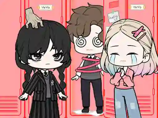 School Style Dress Up  — free online game