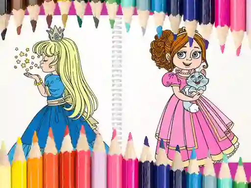 Princess Coloring Book — free online game