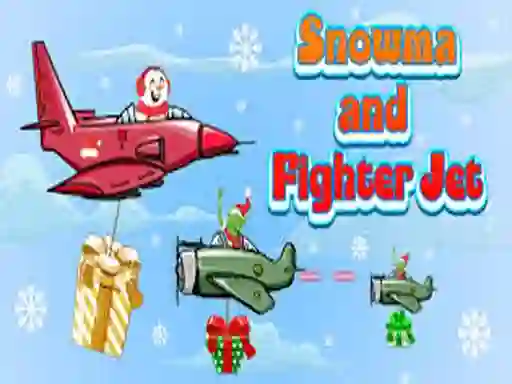 Snowman and Fighter Jet — free online game