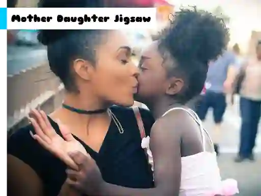 Mother Daughter Jigsaw — free online game