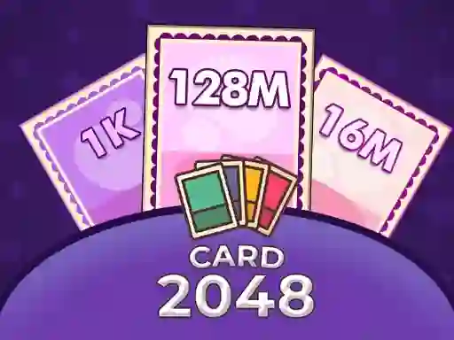 Merge Card 2048 — free online game