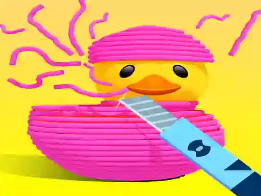 Rubber Band Slice Cutting  — free online game