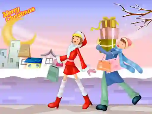 Leikur Christmas for Lover Puzzle á netinu