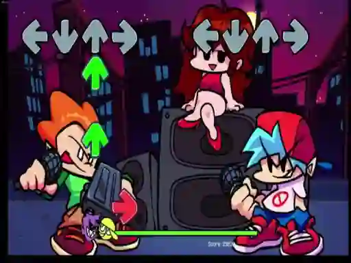 Friday Night Funkin Music Rail  — free online game