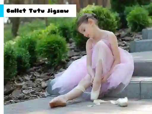 Ballet Tutu Jigsaw — free online game