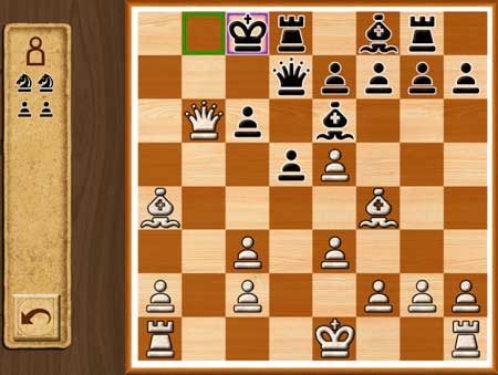 Игра Шахматы онлайн. Скриншот 3