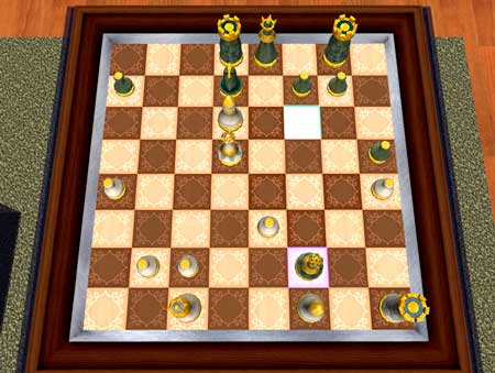 Игра Шахматы 3D онлайн. Скриншот 4