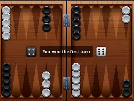 Игра Игра Нарды онлайн. Скриншот 3