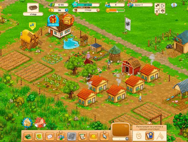 Игра Big Farm. Скриншот 3
