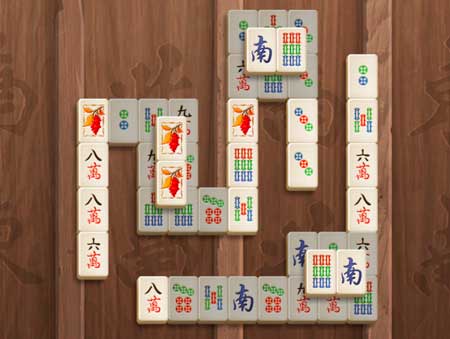 Игра Маджонг классический. Скриншот 2