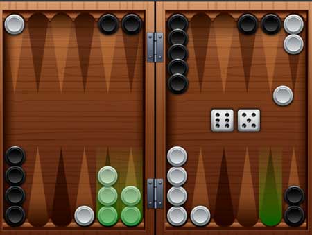 Игра Игра Нарды онлайн. Скриншот 4