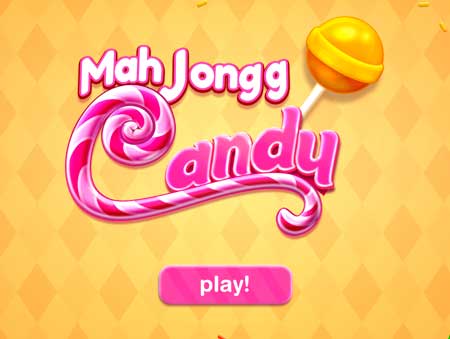 Игра Игра Маджонг онлайн. Конфеты. Скриншот 1