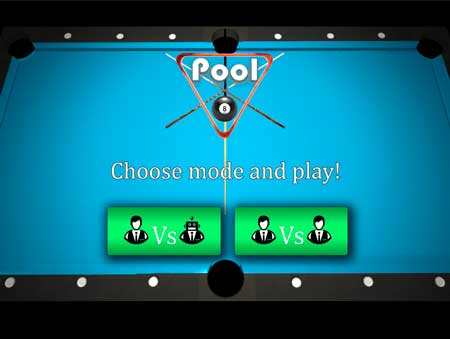 Игра Игра бильярд. Пул 8. Скриншот 1