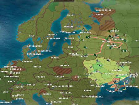 Игра Call of War: World War 2. Скриншот 3