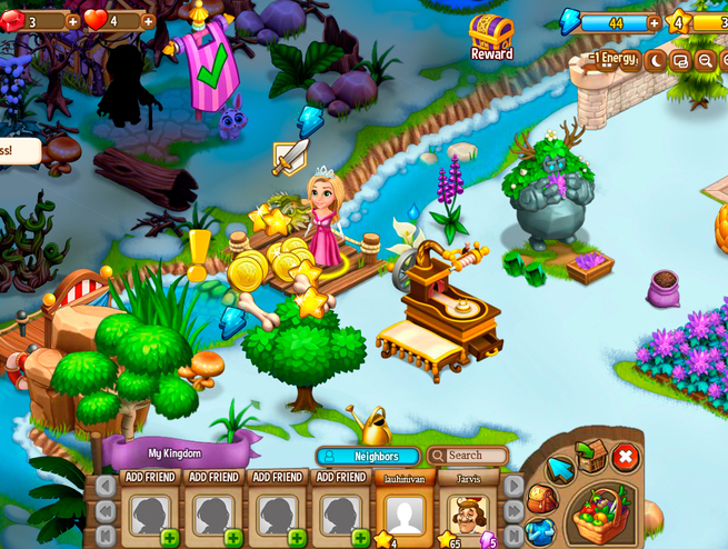 Игра Royal Story. Скриншот 3