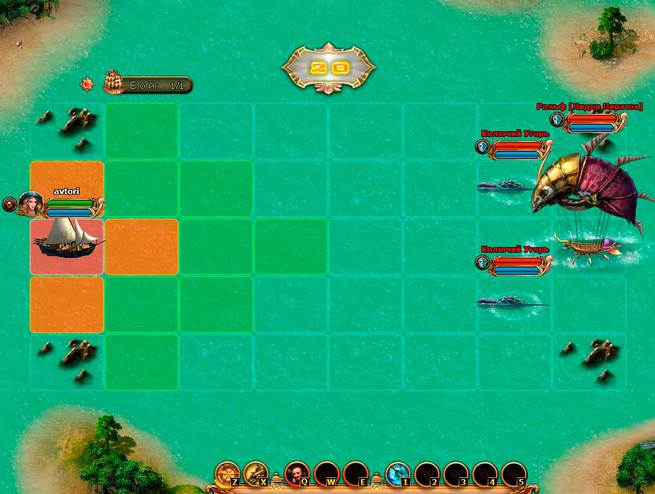 Игра Морской Бой. Скриншот 4