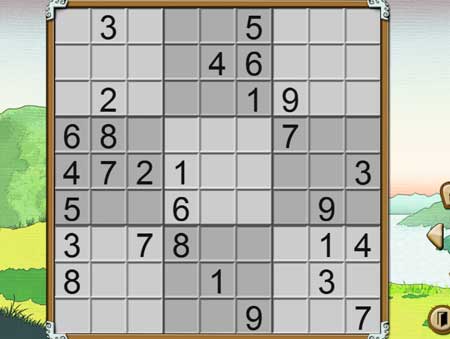 Игра Игра Судоку Экспресс. Скриншот 2