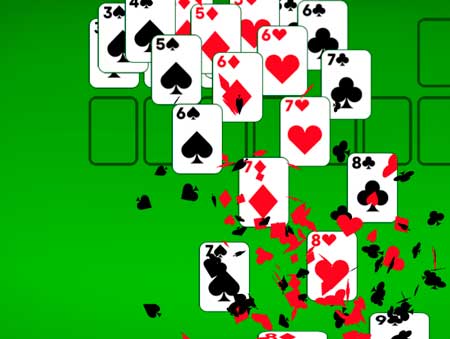 Игра Пасьянс классический. Скриншот 4