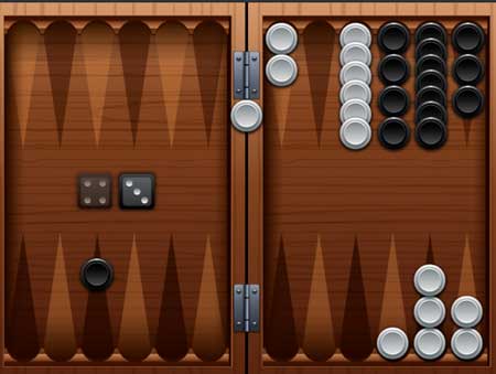 Игра Игра Нарды онлайн. Скриншот 2