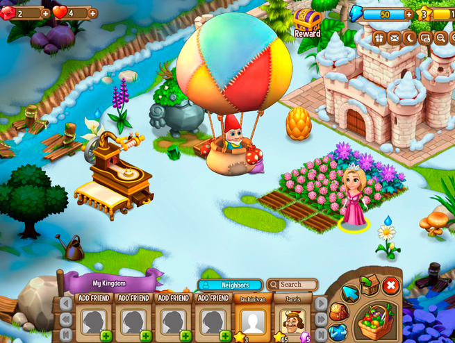 Игра Royal Story. Скриншот 2